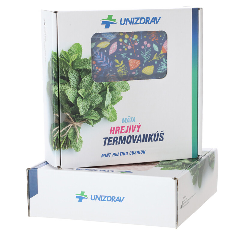 Melegítő hőpárna UNIZDRAV Menta Kék
