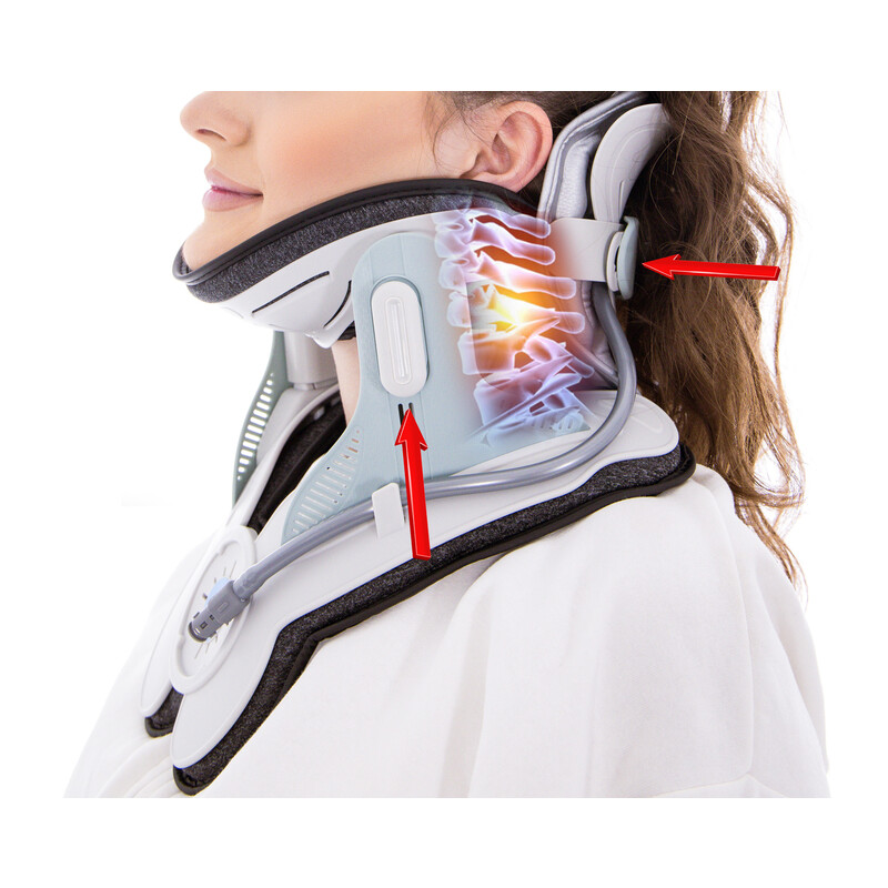 Trakciós ortézis nyakra és nyaki gerincre + pumpa