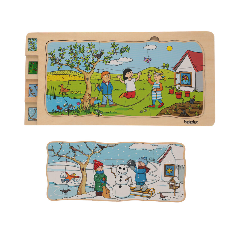 Oktató puzzle 4 évszak a Beleductól