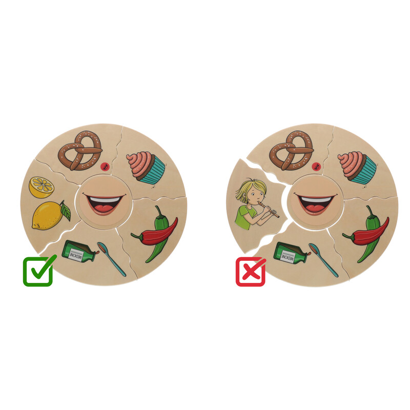 Didaktikus játék és puzzle 2 az 1-ben Humanico Érzékek a Beleduc-tól.