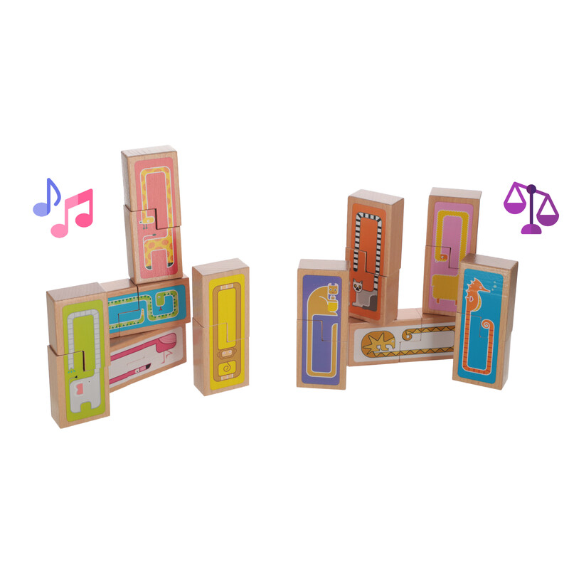 Didaktikus játék és puzzle 2 az 1-ben Impuzzible a Beleduc-tól