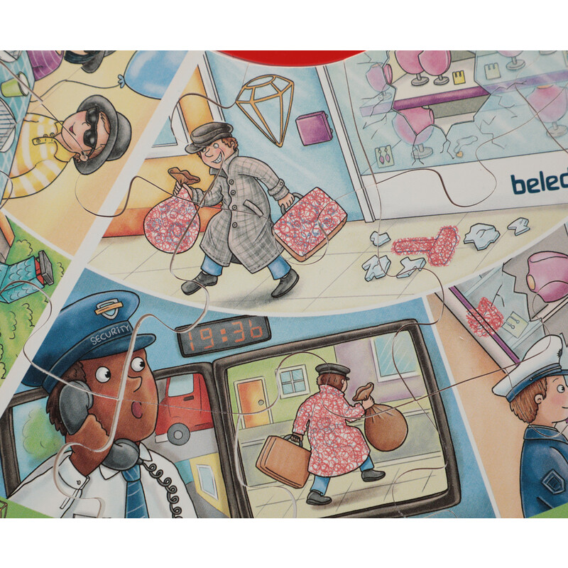 Oktató puzzle Detective XXL a Beleductól