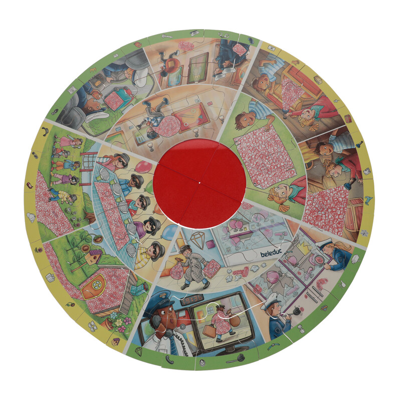 Oktató puzzle Detective XXL a Beleductól
