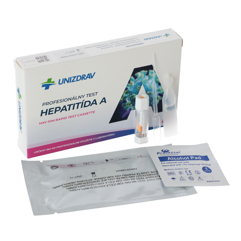 Professzionális teszt Hepatitis A-ra, 1db