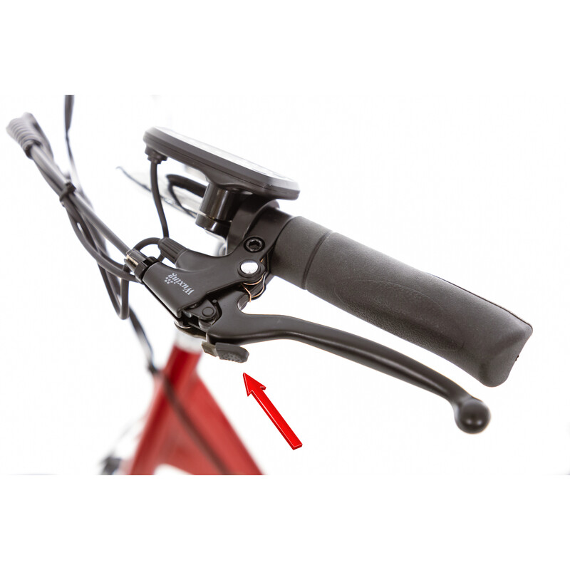 Háromkerekű elektromos kerékpár Tornado ZTECH, piros