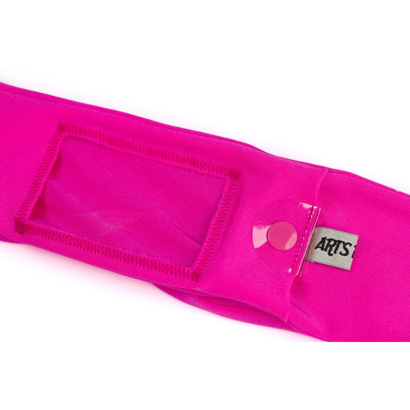 Dial öv inzulinpumpához ablakkal, sötét rózsaszín