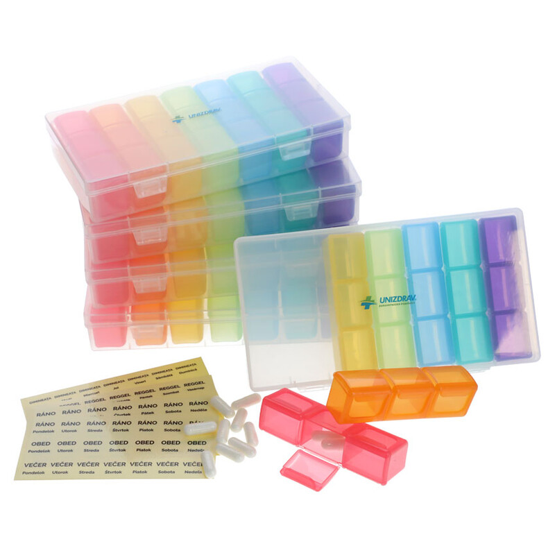 UNIZDRAV gyógyszeradagoló - napi + heti