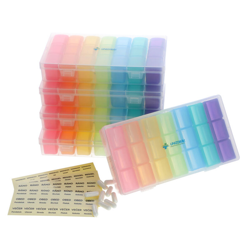 UNIZDRAV gyógyszeradagoló - napi + heti