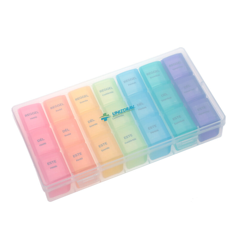 UNIZDRAV gyógyszeradagoló - napi + heti