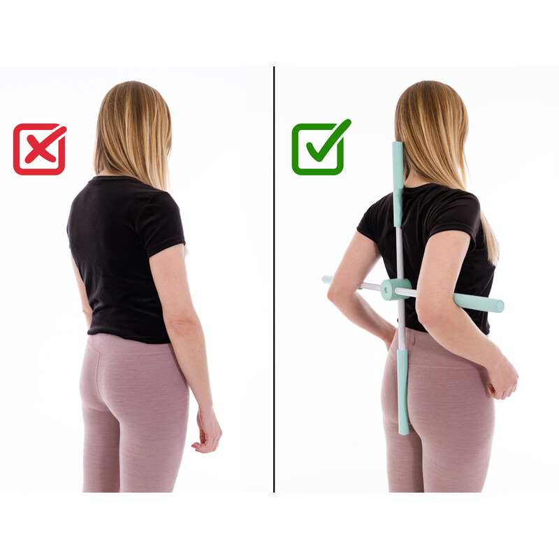 Nyújtó jógabot a testtartás javítása érdekében