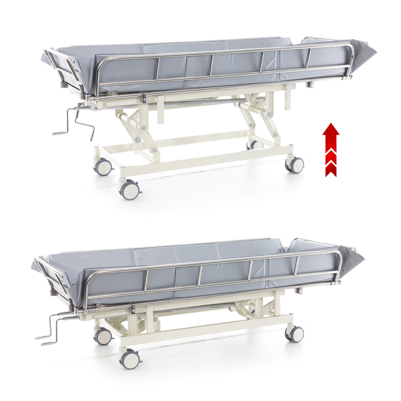 UNIZDRAV fürdető ágy – manuális