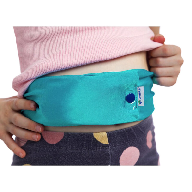 Dia öv inzulinpumpához, átlátszatlan, türkiz színű