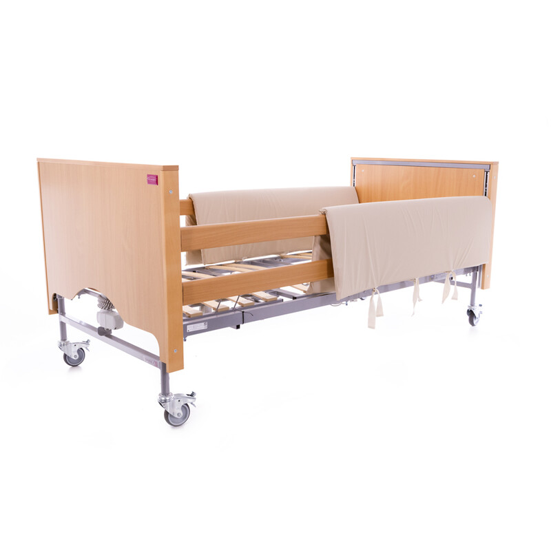 Védőhuzat ágyrácsra pántokkal, 1 pár