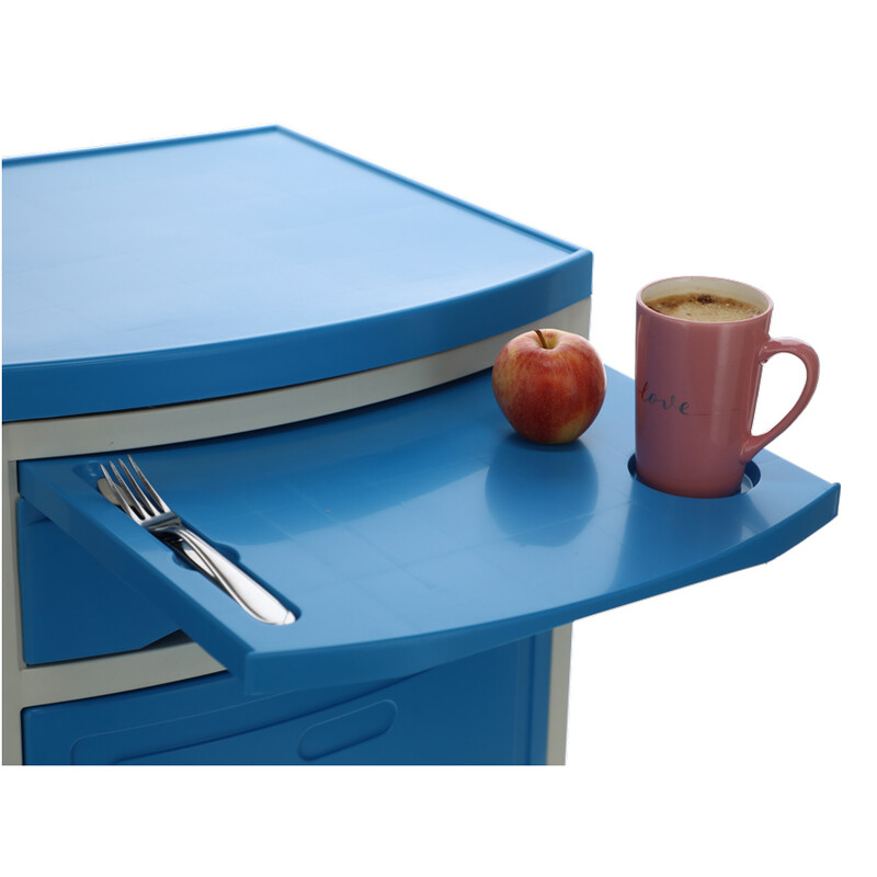 Éjjeliszekrény MEDIK műanyag, kék