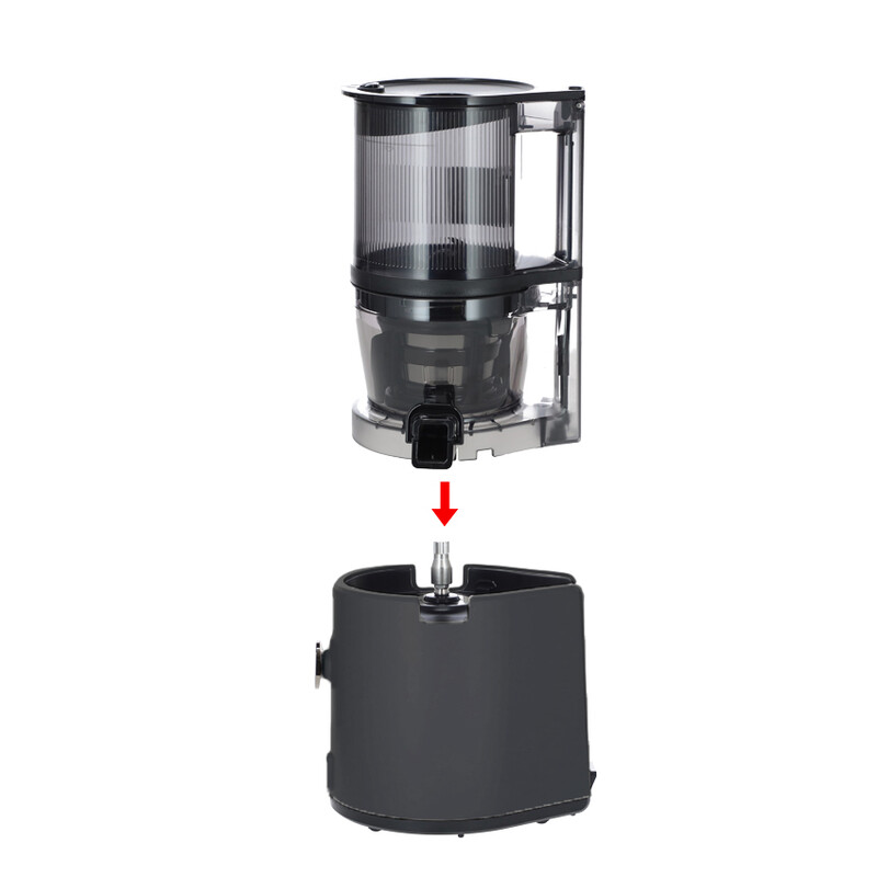 Hurom H330P zöldség- és gyümölcsprés, antracit