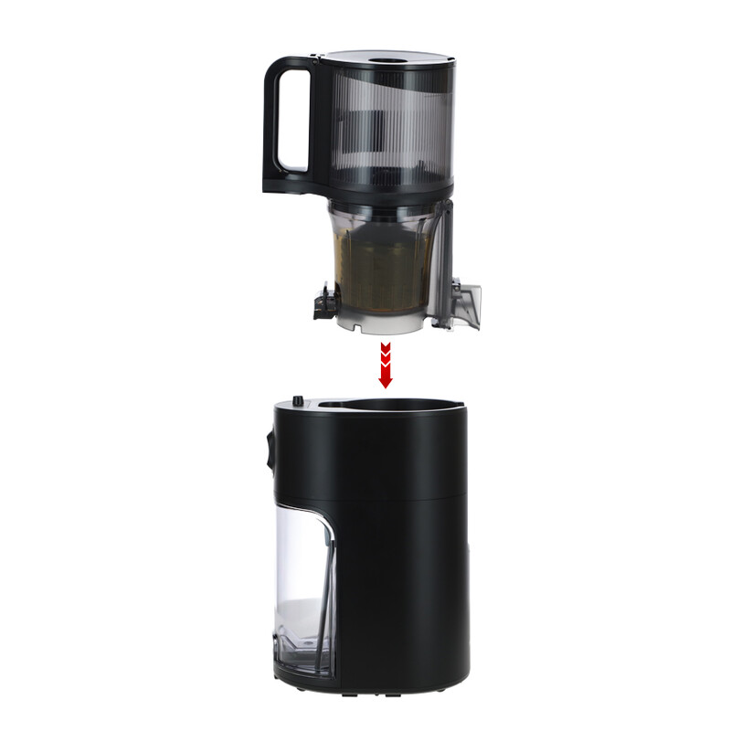 Hurom H400 zöldség- és gyümölcsprés, fekete