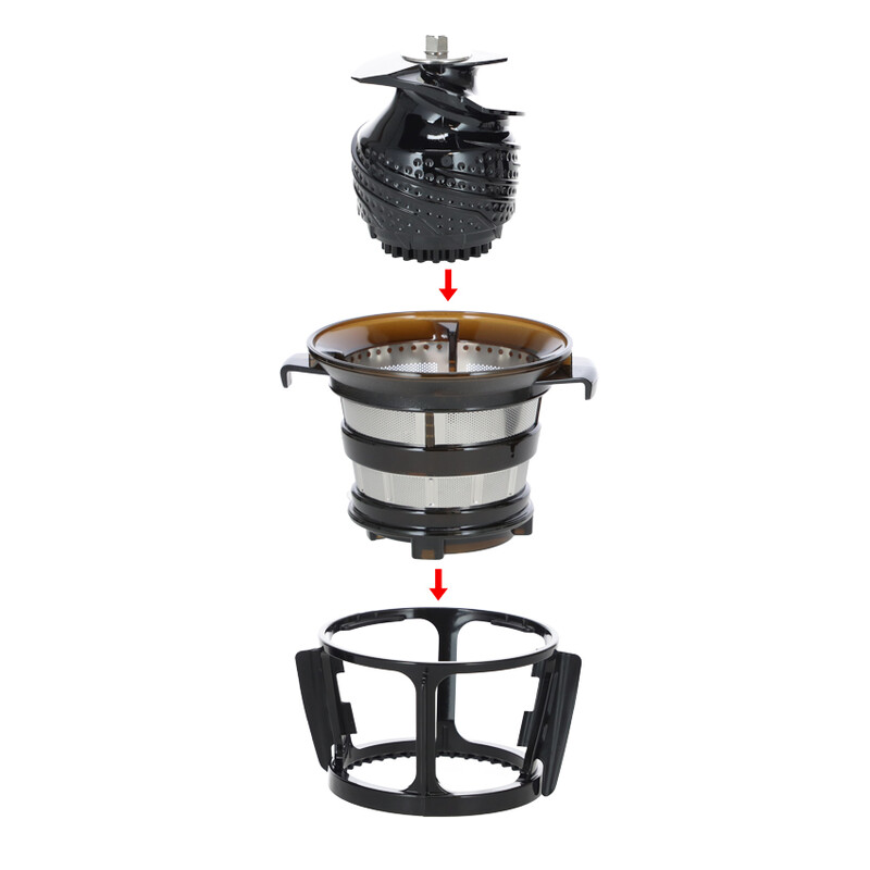 Hurom H-AA  gyümölcsprés, ezüst