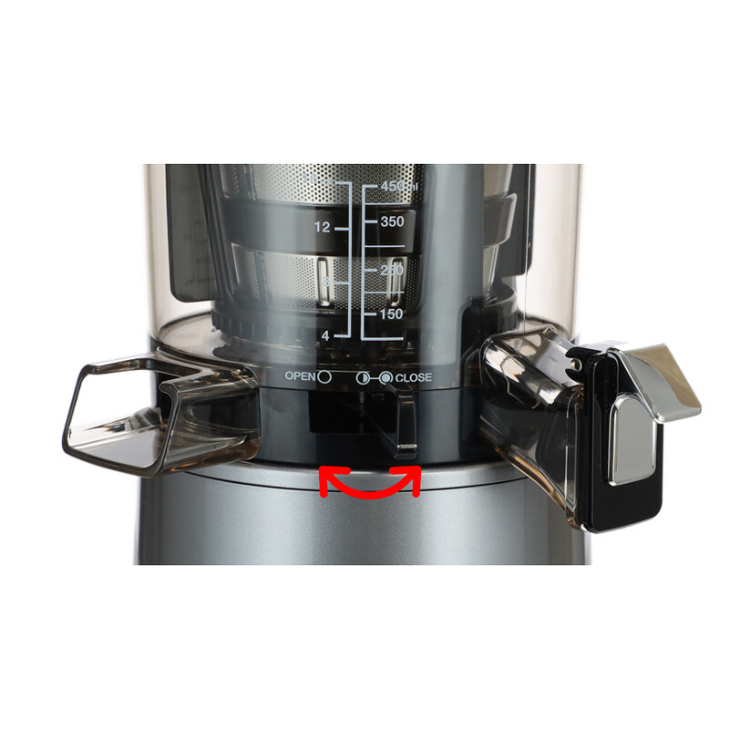 Hurom H-AA  gyümölcsprés, ezüst