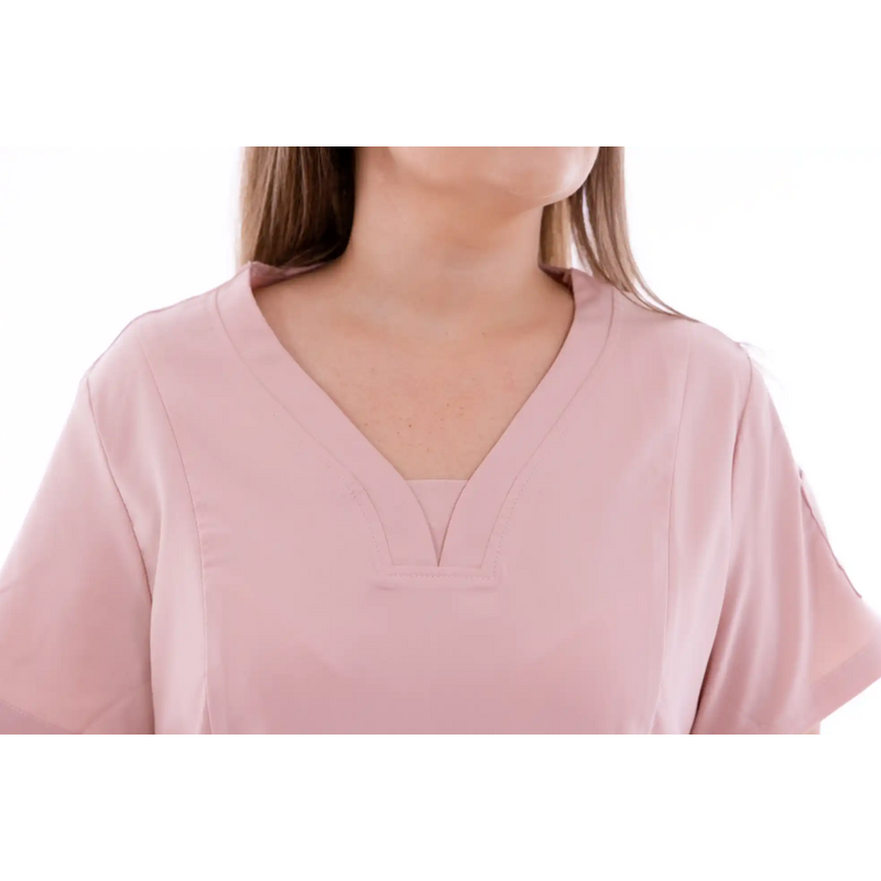 Női orvosi blúz Unidress Basic, púder színű