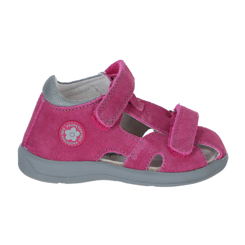 Gyermek ortopéd papucs Protetika T116, rózsaszín-szürke