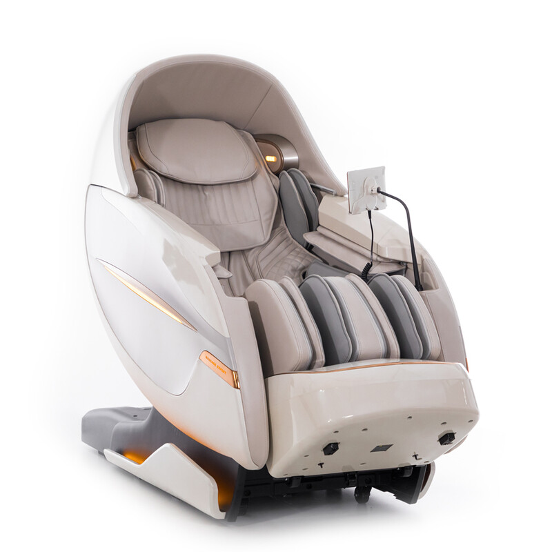 Elektromos masszázsfotel ProLux 4D MASSAGER légionizátorral, fehér