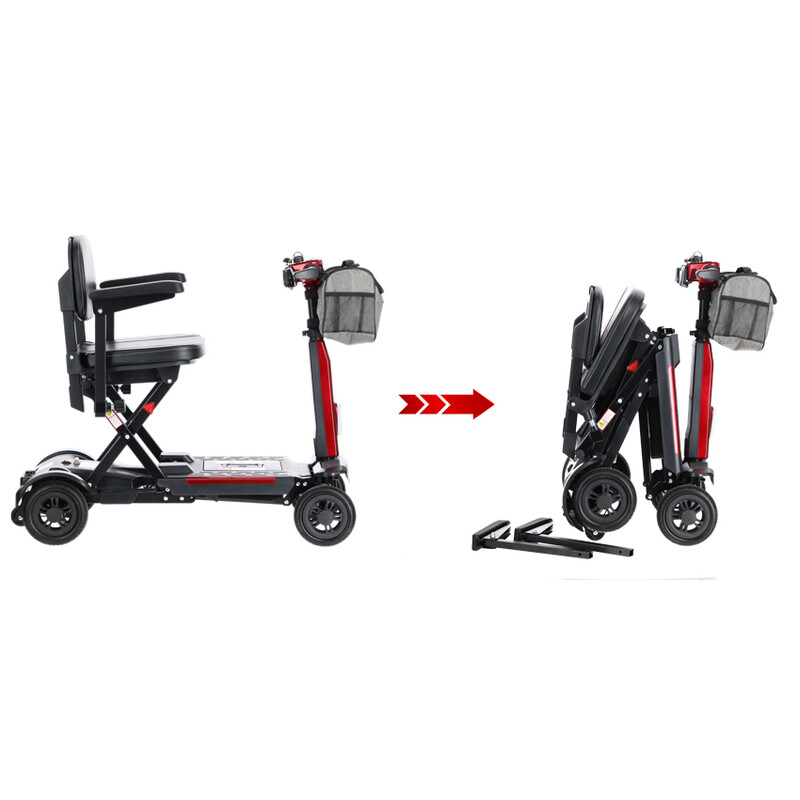 Összecsukható  COMPACT robogó lítium akkumulátorral