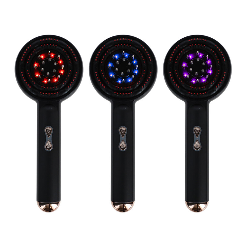 Regeneráló hajkefe LED terápiával