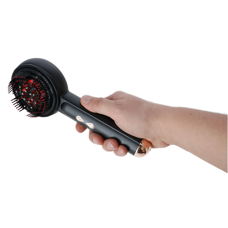 Regeneráló hajkefe LED terápiával