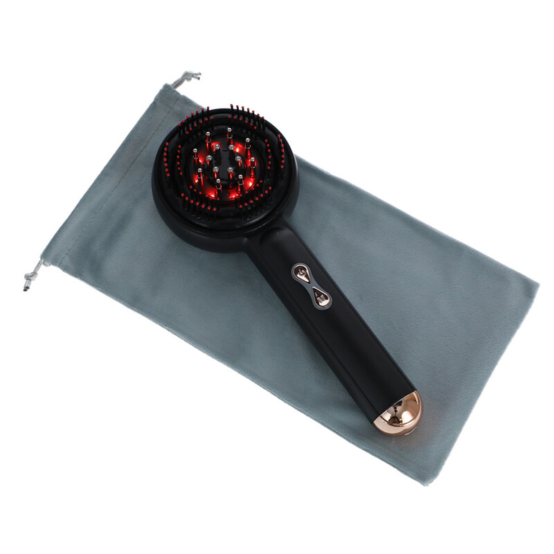 Regeneráló hajkefe LED terápiával