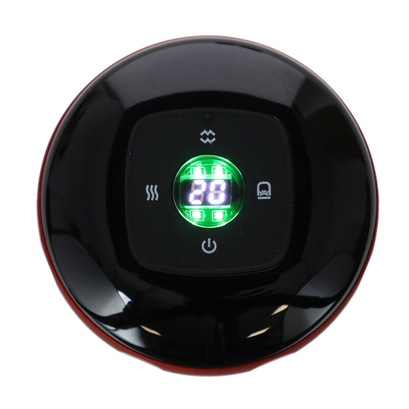 Automatikus köpölyöző készülék fűtő funkcióval és távirányítással