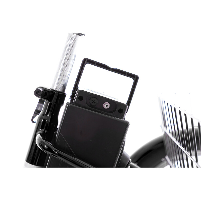 Háromkerekű elektromos kerékpár Tornado ZTECH, fekete