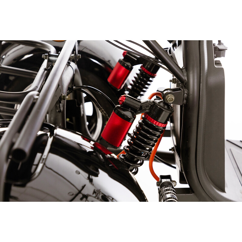 Elektromos Chopper UNIZDRAV PRO háromkerekű - erős 2000 W-os motor (Használt darab)