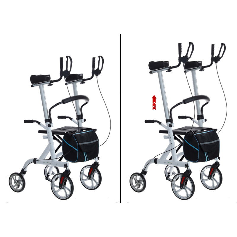 UNIZDRAV rollátor hosszított könyöktámasszal