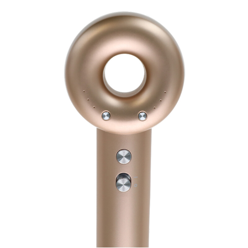 Hajszárító levegőionizátorral, arany- fehér színben