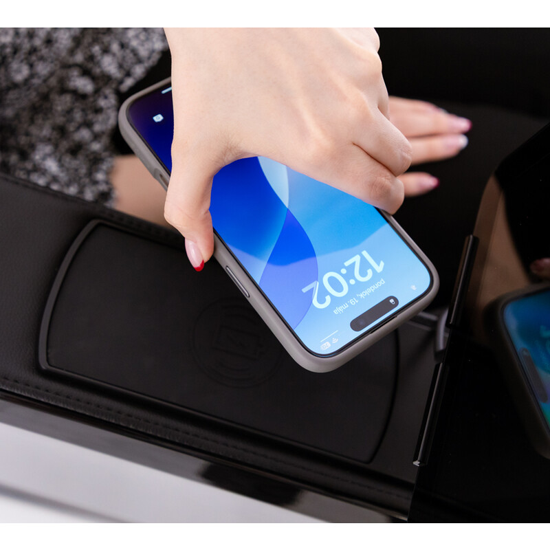 Prestige 3D MASSAGER elektromos masszázsfotel levegőionizátorral, fekete