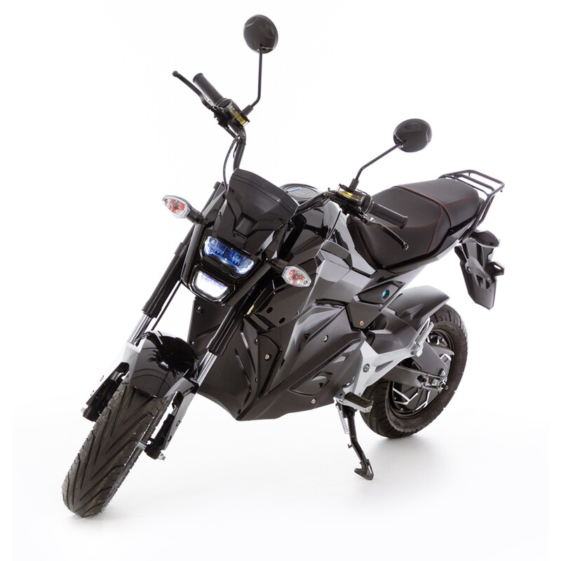 Elektromos motorkerékpár e-Flex, fekete