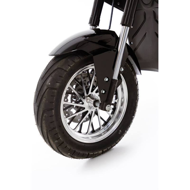 Elektromos motorkerékpár e-Flex, fekete