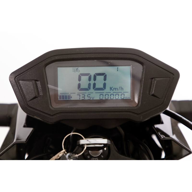 Elektromos motorkerékpár e-Flex, fekete