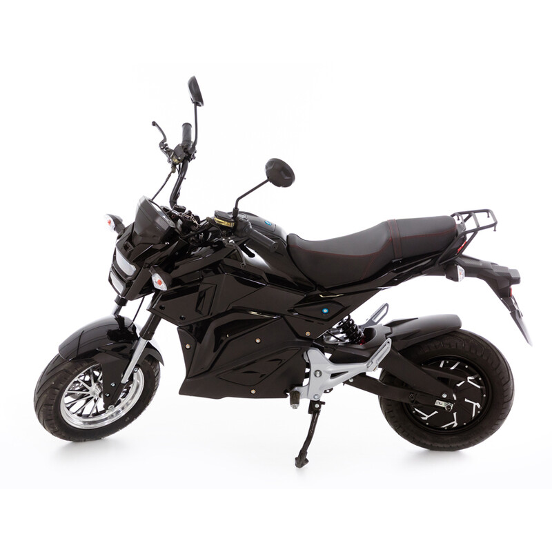 Elektromos motorkerékpár e-Flex, fekete