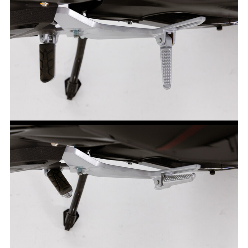 Elektromos motorkerékpár e-Flex, fekete