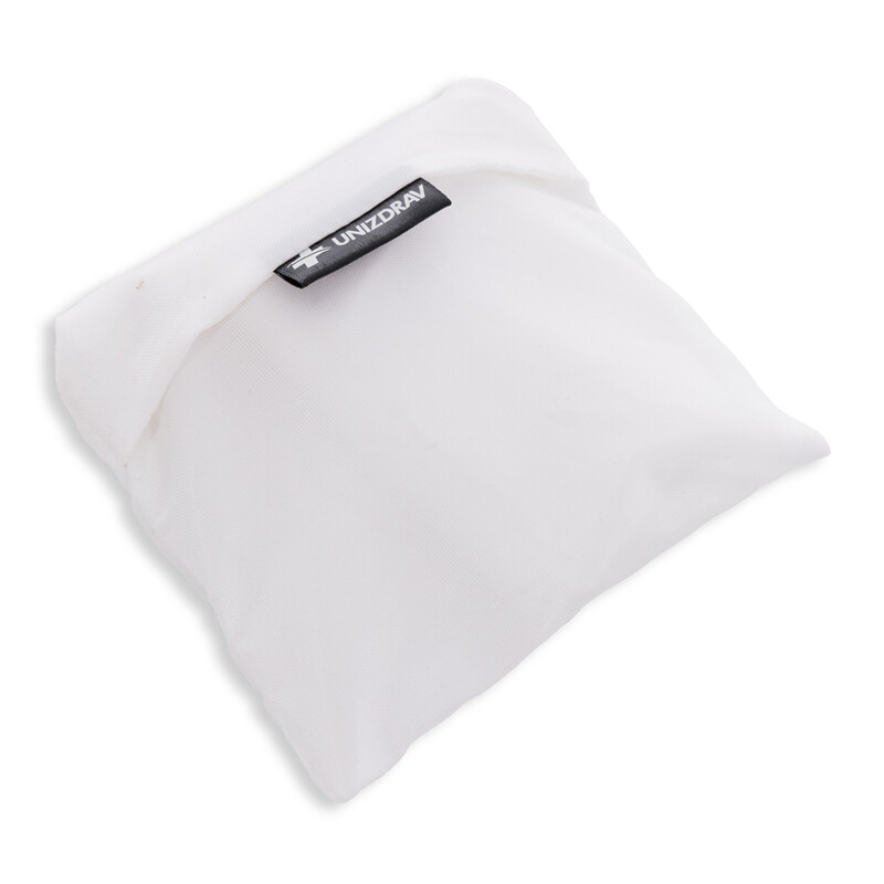 UNIZDRAV összehajtható bevásárlószatyor, fehér