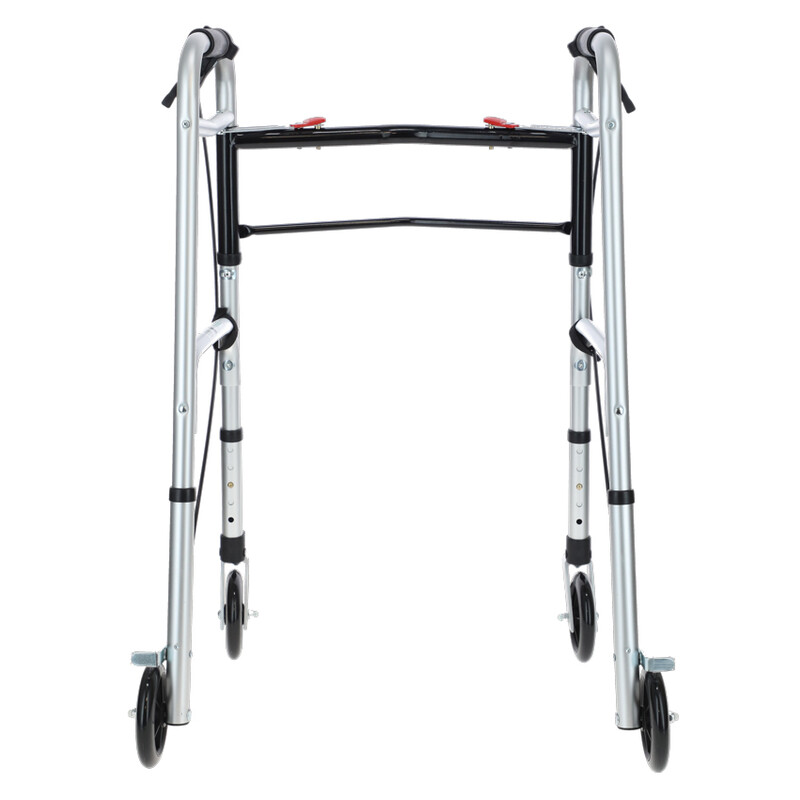 Összecsukható járókeret kerekekkel
