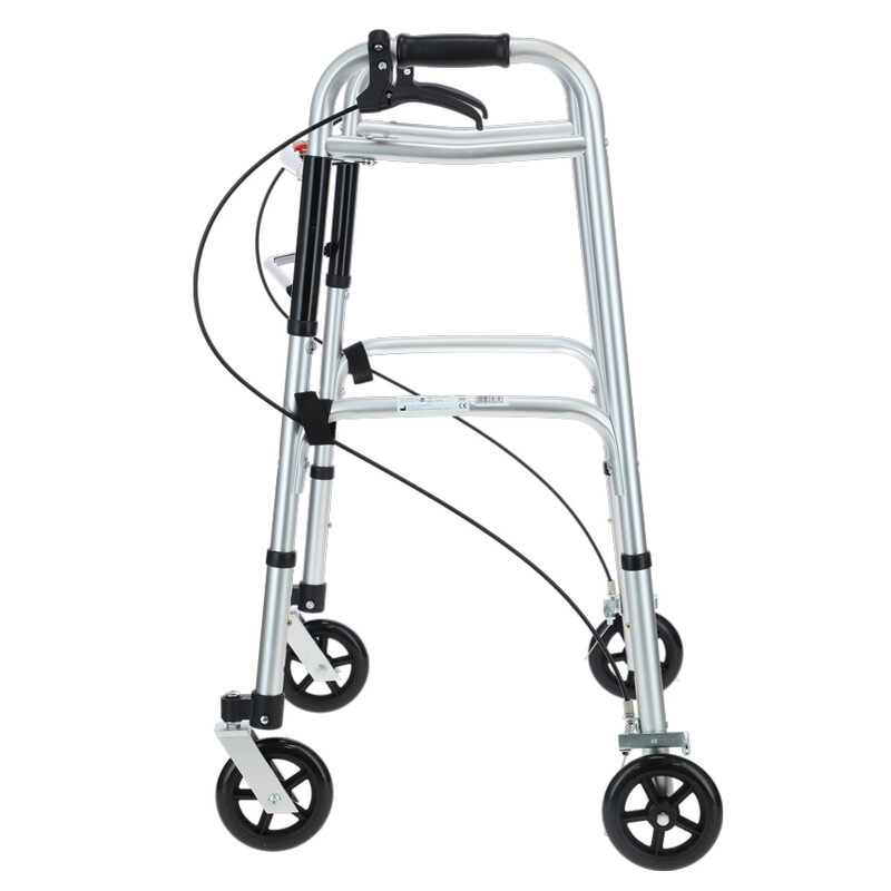 Összecsukható járókeret kerekekkel