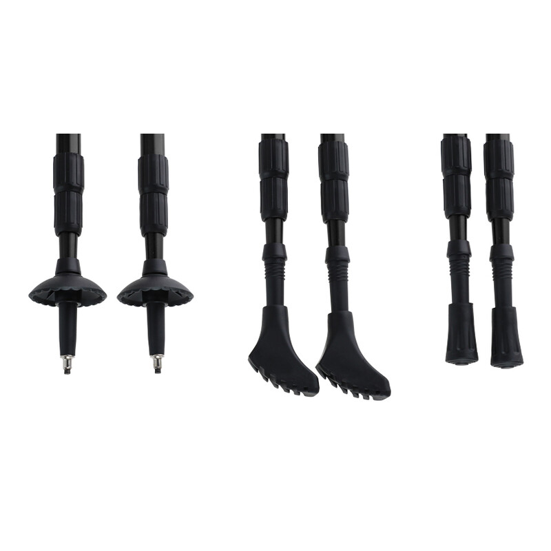 Túrabotok, fekete színben