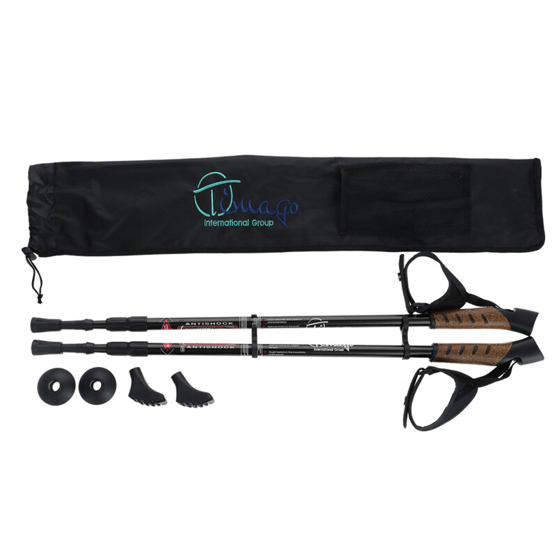 Túrabotok, fekete színben