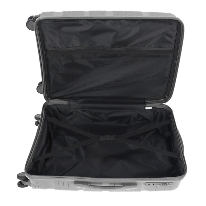 Utazóbőrönd, fekete színben