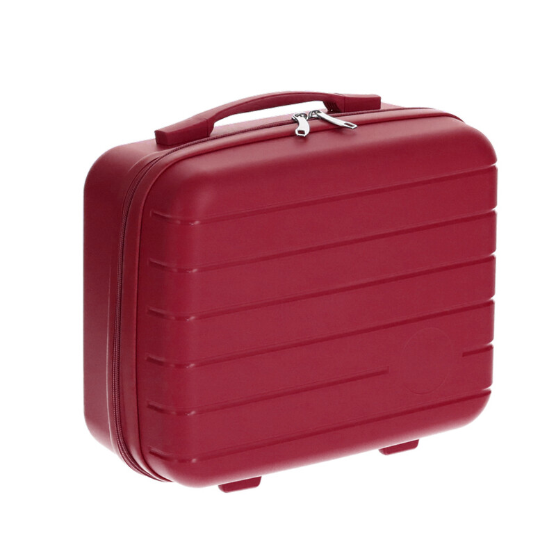 Utazóbőrönd, bordó színben