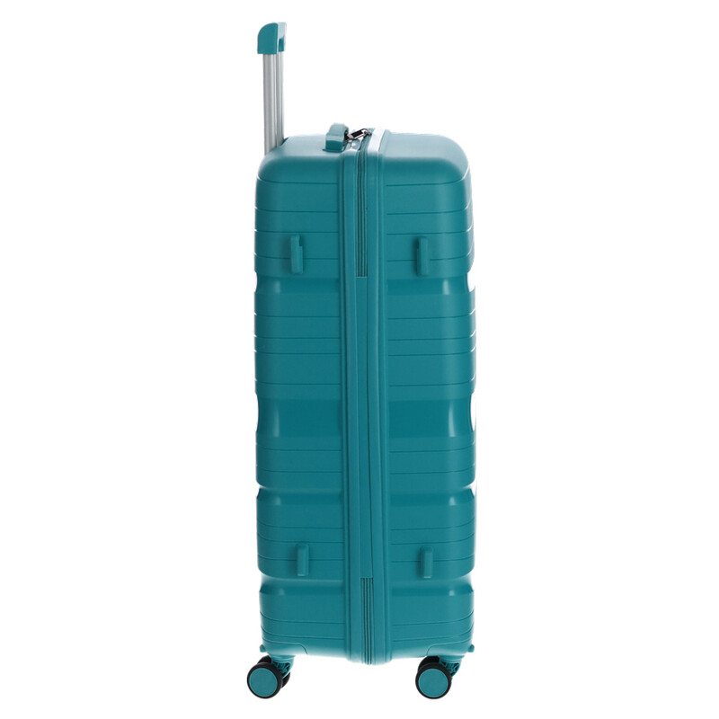 Utazóbőrönd, petrolkék színű