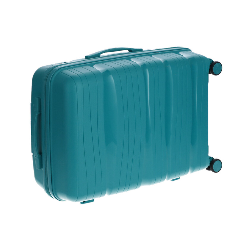 Utazóbőrönd, petrolkék színű