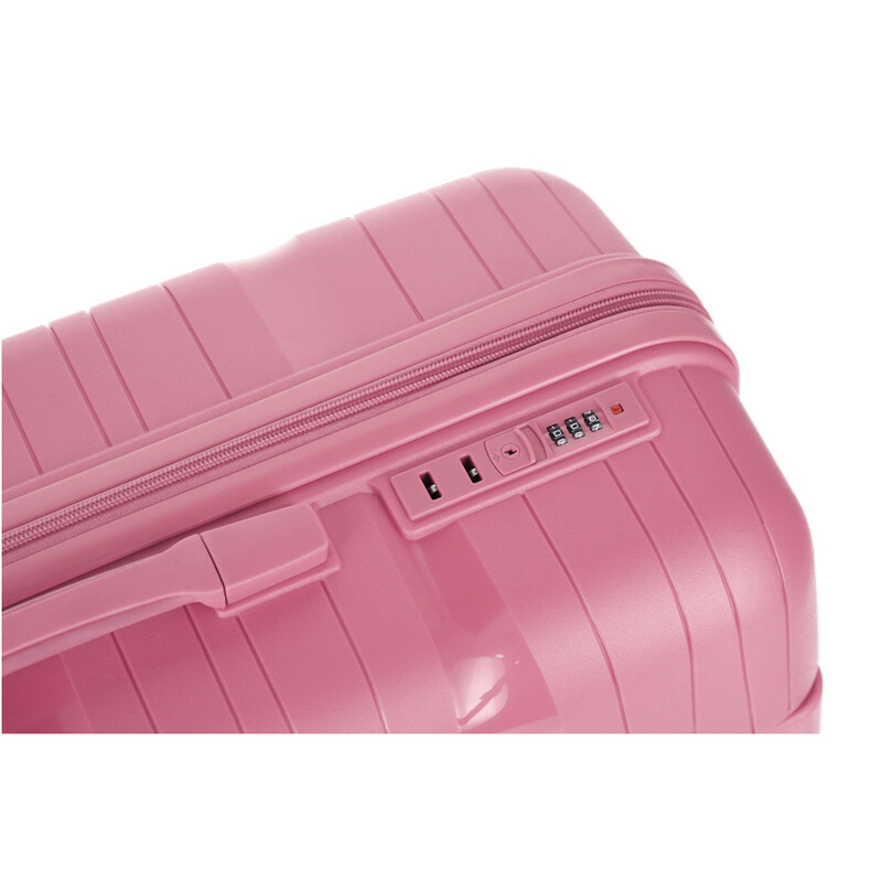 Utazóbőrönd, fáradt rózsaszín